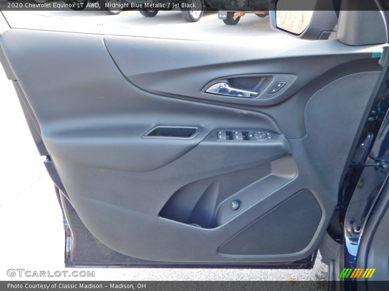 Midnight Blue Metallic / Jet Black 2020 Chevrolet Equinox LT AWD
