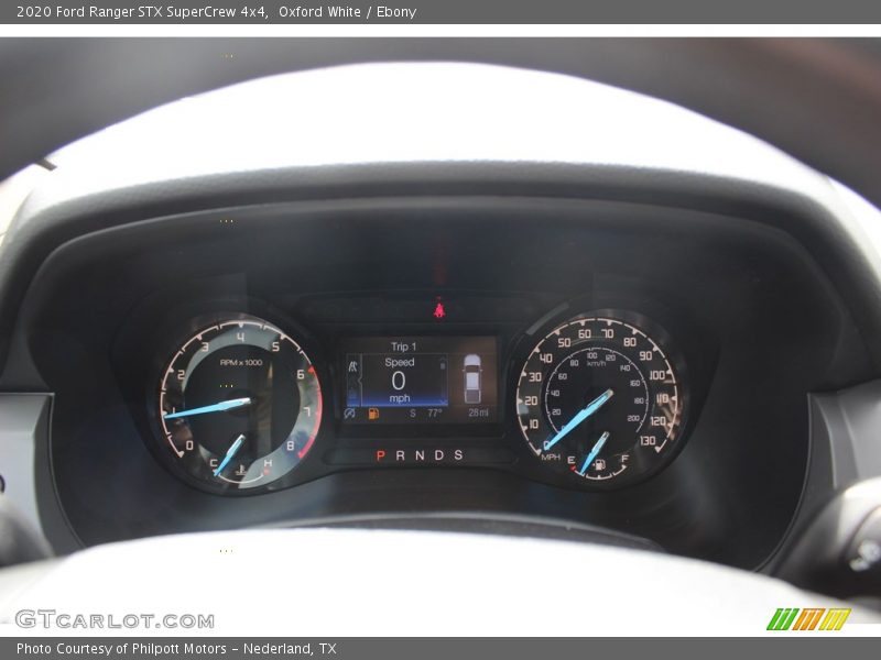 Oxford White / Ebony 2020 Ford Ranger STX SuperCrew 4x4