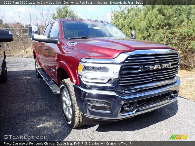 Delmonico Red Pearl / Mountain Brown/Light Frost Beige 2020 Ram 2500 Laramie Crew Cab 4x4