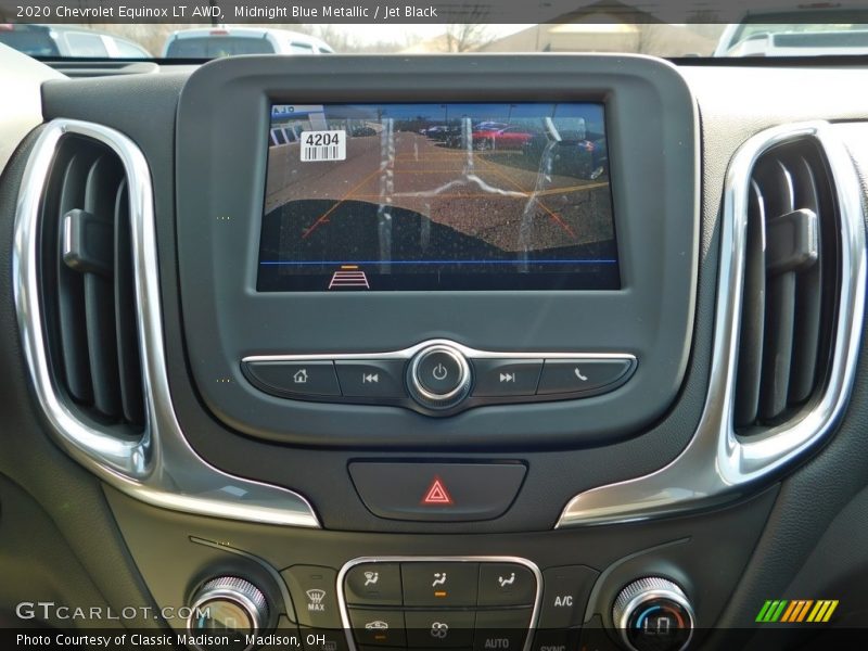 Midnight Blue Metallic / Jet Black 2020 Chevrolet Equinox LT AWD