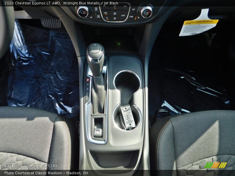 Midnight Blue Metallic / Jet Black 2020 Chevrolet Equinox LT AWD