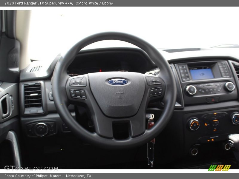 Oxford White / Ebony 2020 Ford Ranger STX SuperCrew 4x4