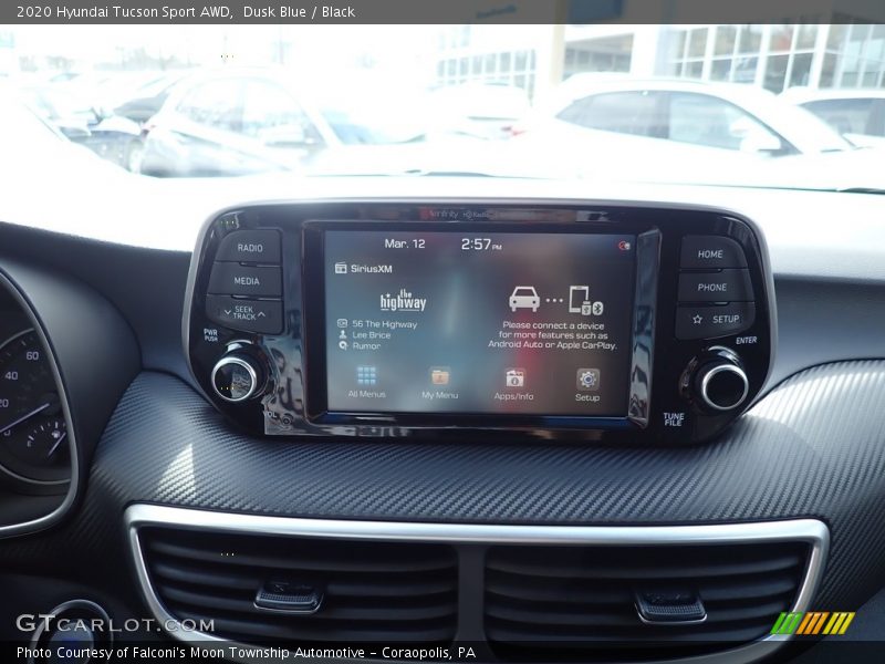 Dusk Blue / Black 2020 Hyundai Tucson Sport AWD