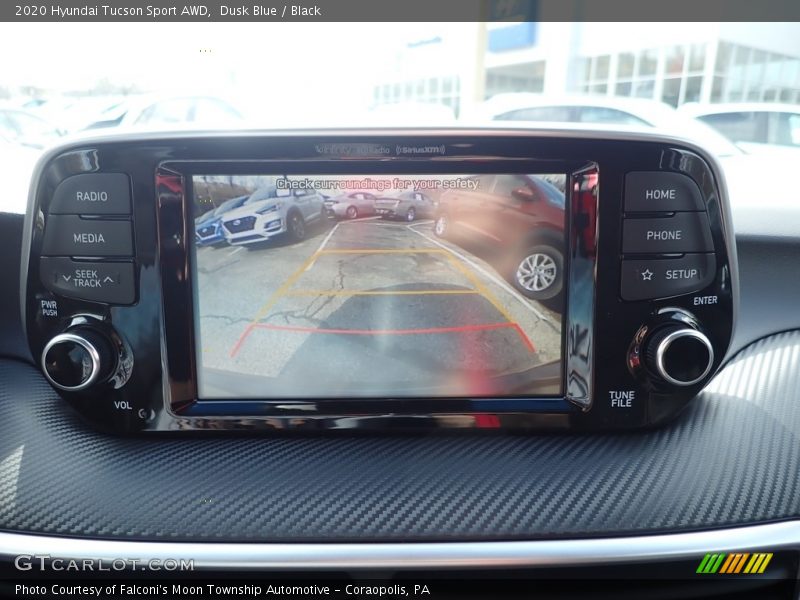 Dusk Blue / Black 2020 Hyundai Tucson Sport AWD