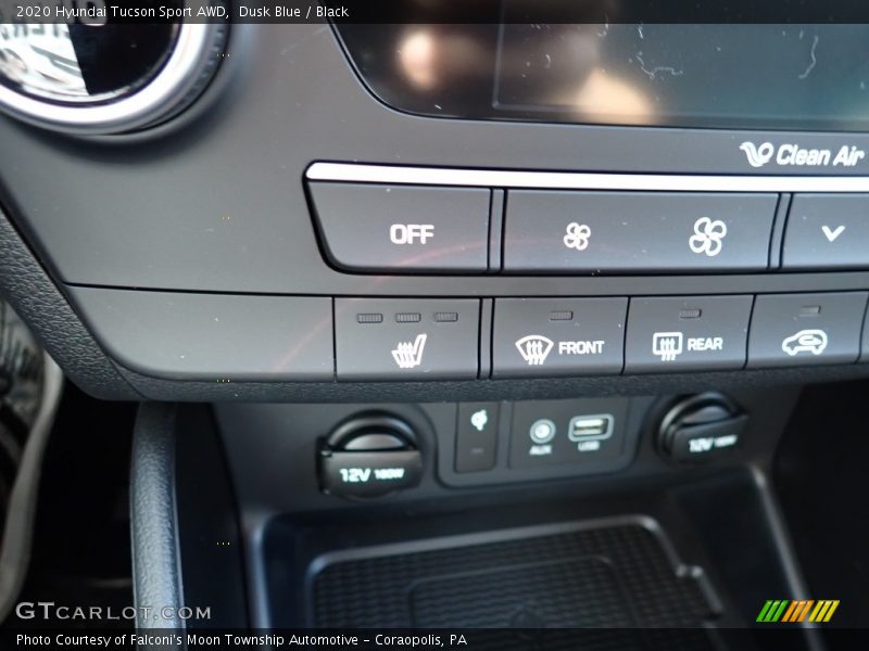 Dusk Blue / Black 2020 Hyundai Tucson Sport AWD