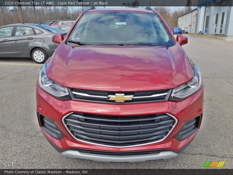 Cajun Red Tintcoat / Jet Black 2020 Chevrolet Trax LT AWD