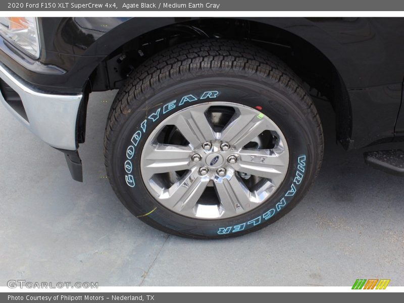 Agate Black / Medium Earth Gray 2020 Ford F150 XLT SuperCrew 4x4