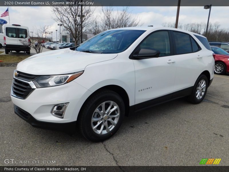 Summit White / Ash Gray 2020 Chevrolet Equinox LS
