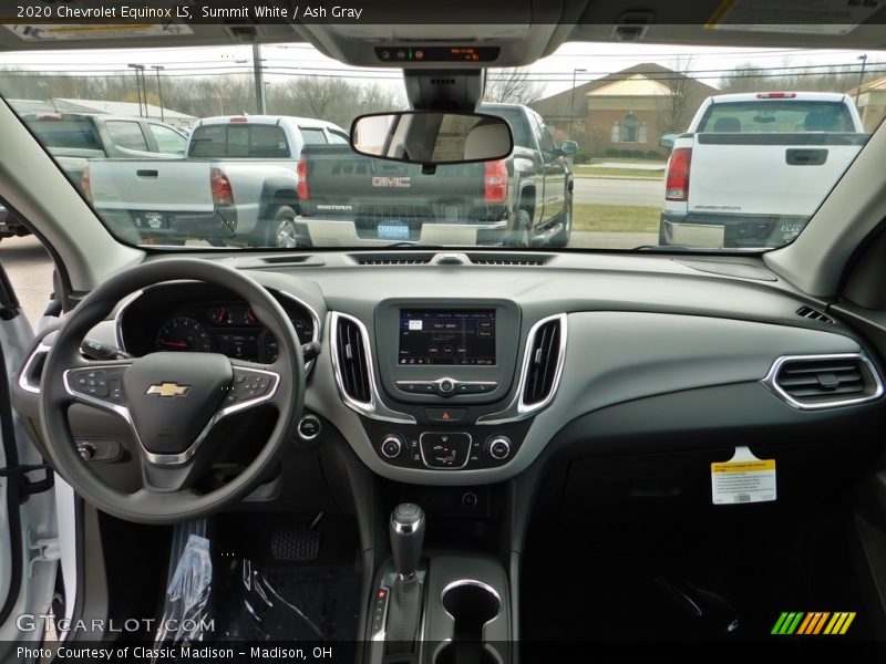 Summit White / Ash Gray 2020 Chevrolet Equinox LS