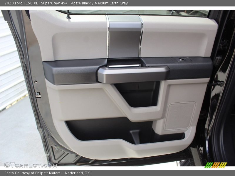 Agate Black / Medium Earth Gray 2020 Ford F150 XLT SuperCrew 4x4