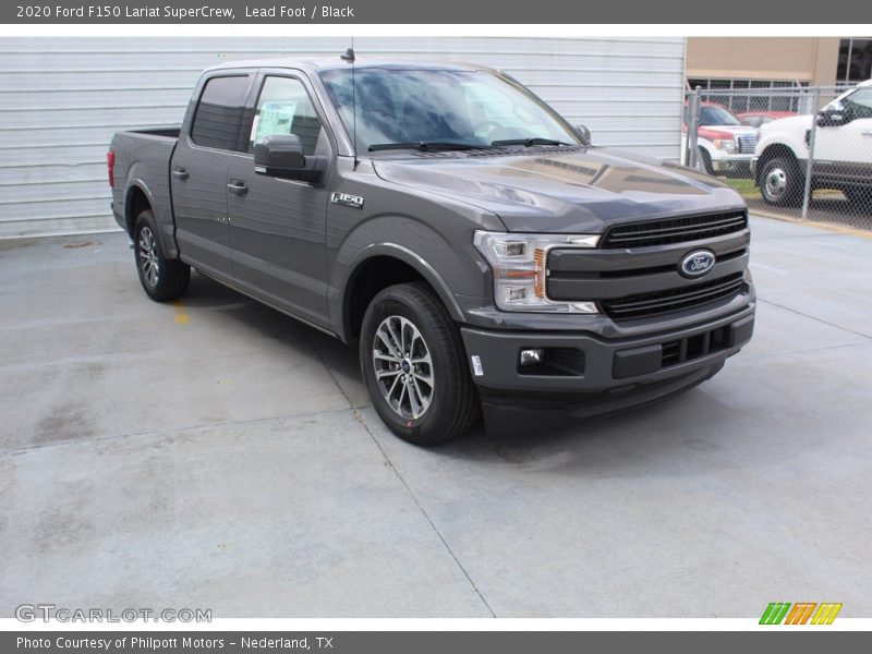 Lead Foot / Black 2020 Ford F150 Lariat SuperCrew