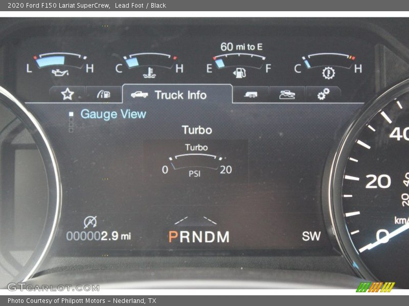 Lead Foot / Black 2020 Ford F150 Lariat SuperCrew