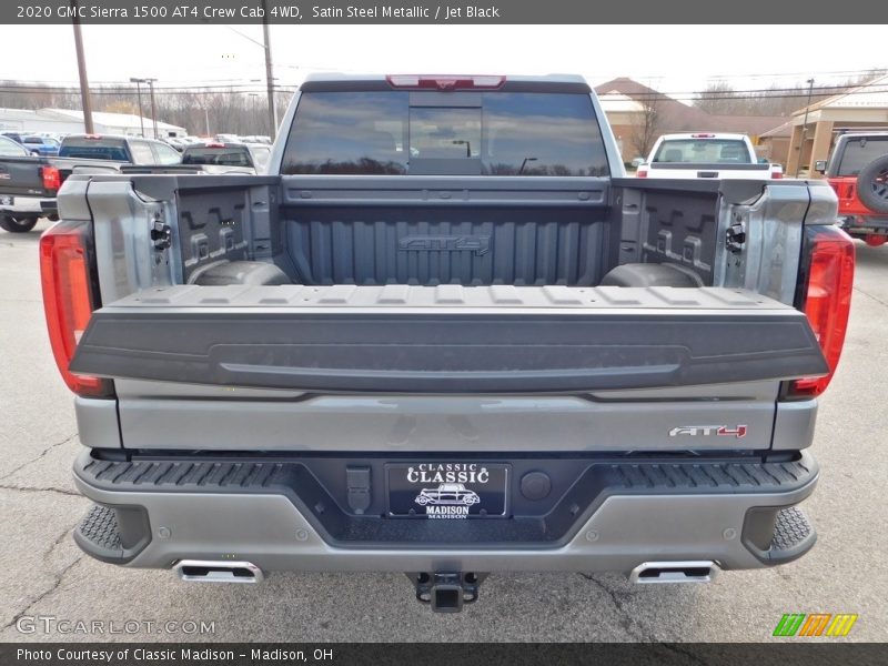 Satin Steel Metallic / Jet Black 2020 GMC Sierra 1500 AT4 Crew Cab 4WD
