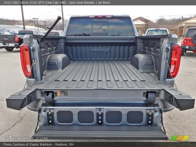 Satin Steel Metallic / Jet Black 2020 GMC Sierra 1500 AT4 Crew Cab 4WD