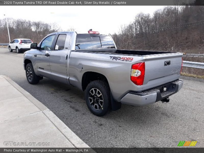 Silver Sky Metallic / Graphite 2020 Toyota Tundra TRD Off Road Double Cab 4x4