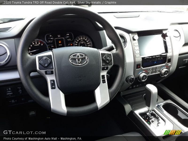 Silver Sky Metallic / Graphite 2020 Toyota Tundra TRD Off Road Double Cab 4x4