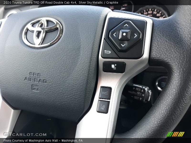 Silver Sky Metallic / Graphite 2020 Toyota Tundra TRD Off Road Double Cab 4x4