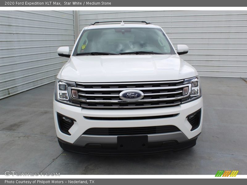 Star White / Medium Stone 2020 Ford Expedition XLT Max