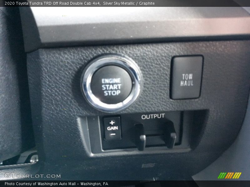 Silver Sky Metallic / Graphite 2020 Toyota Tundra TRD Off Road Double Cab 4x4