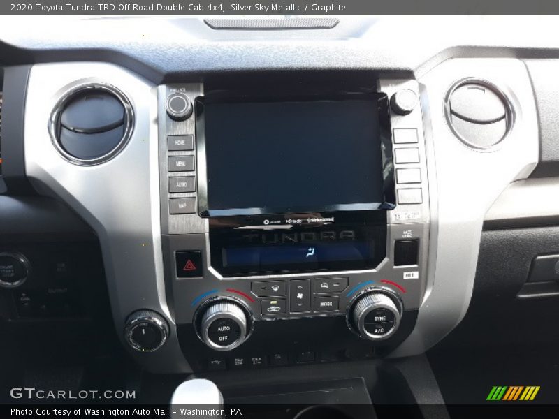 Silver Sky Metallic / Graphite 2020 Toyota Tundra TRD Off Road Double Cab 4x4