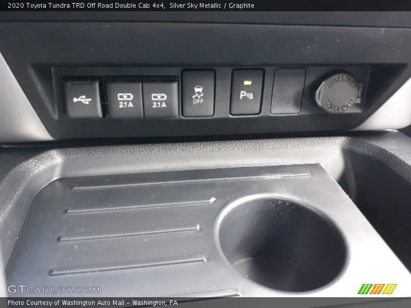 Silver Sky Metallic / Graphite 2020 Toyota Tundra TRD Off Road Double Cab 4x4