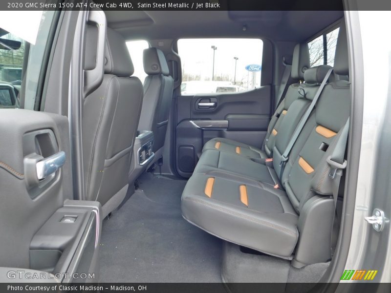 Satin Steel Metallic / Jet Black 2020 GMC Sierra 1500 AT4 Crew Cab 4WD