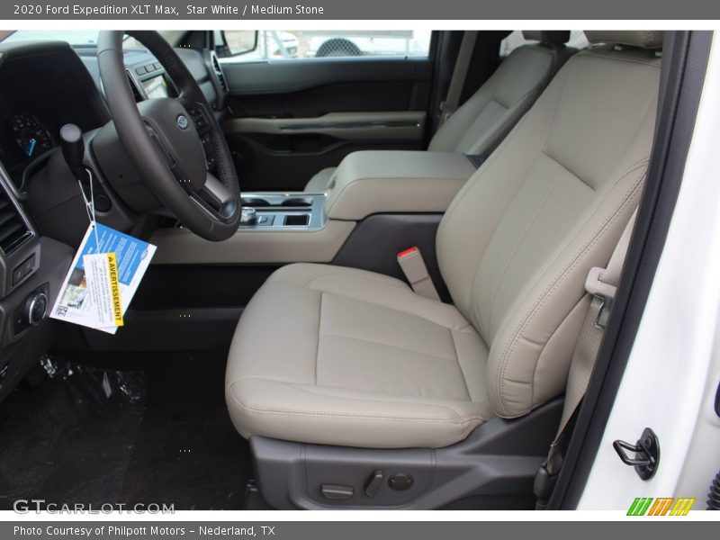 Star White / Medium Stone 2020 Ford Expedition XLT Max