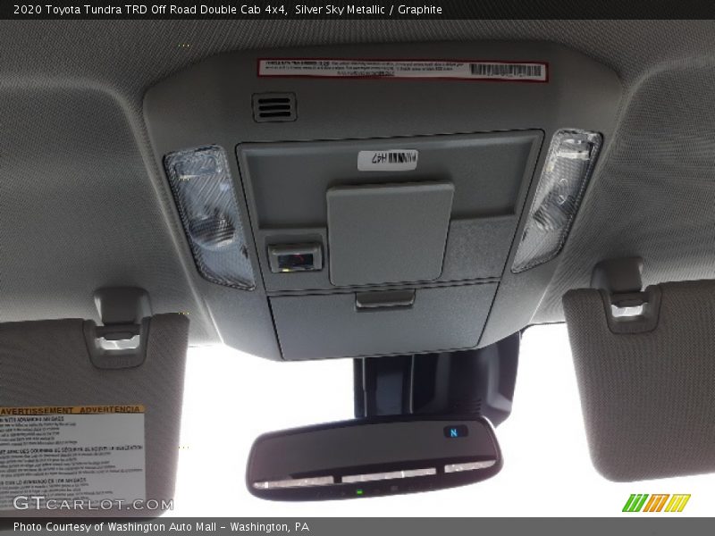 Silver Sky Metallic / Graphite 2020 Toyota Tundra TRD Off Road Double Cab 4x4