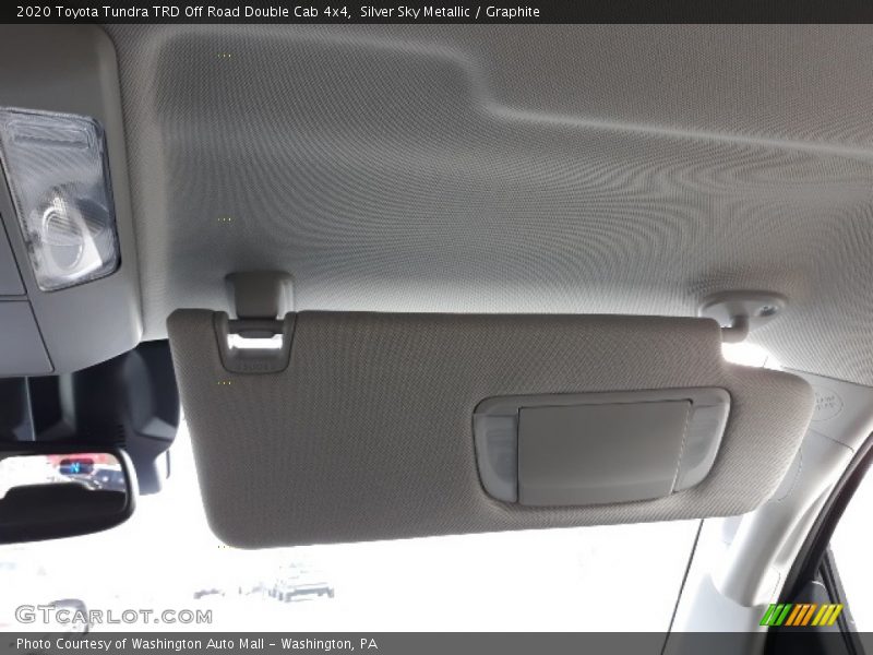 Silver Sky Metallic / Graphite 2020 Toyota Tundra TRD Off Road Double Cab 4x4