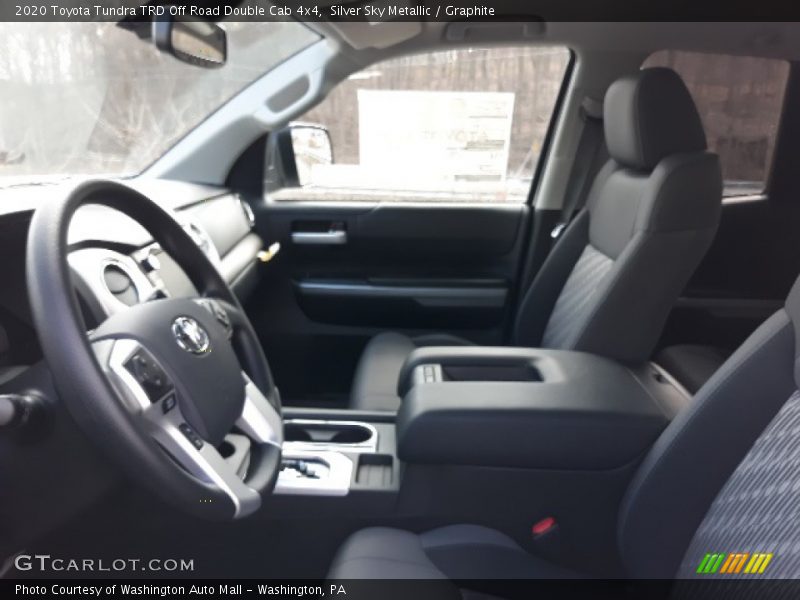 Silver Sky Metallic / Graphite 2020 Toyota Tundra TRD Off Road Double Cab 4x4