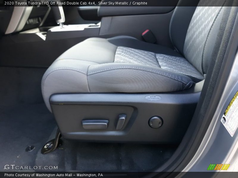 Silver Sky Metallic / Graphite 2020 Toyota Tundra TRD Off Road Double Cab 4x4