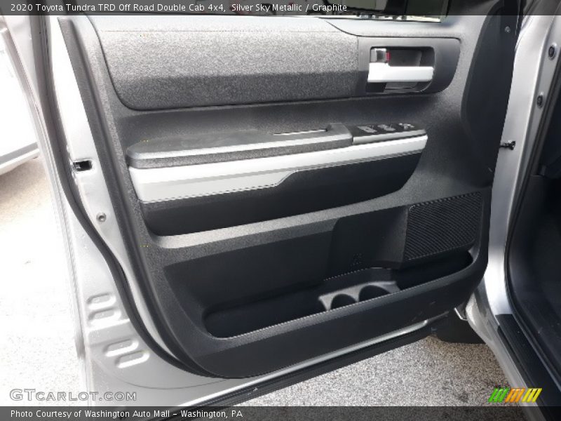 Silver Sky Metallic / Graphite 2020 Toyota Tundra TRD Off Road Double Cab 4x4