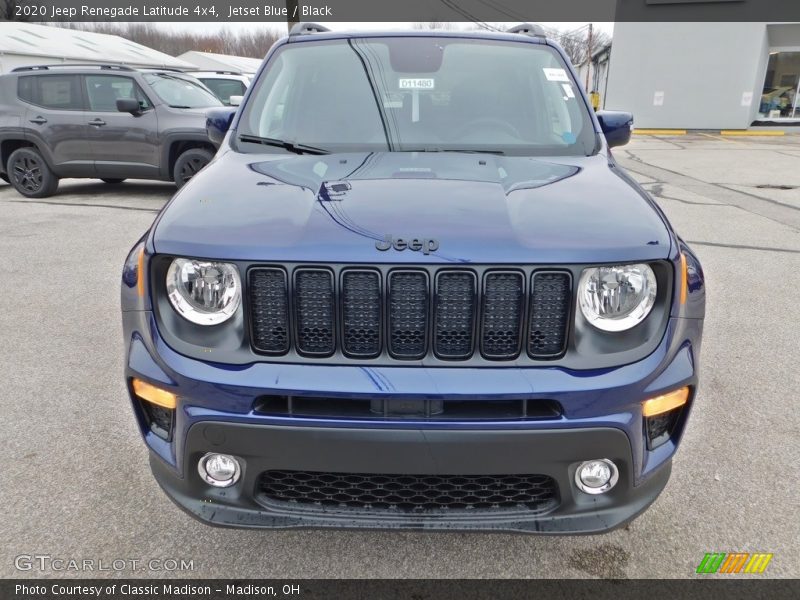Jetset Blue / Black 2020 Jeep Renegade Latitude 4x4