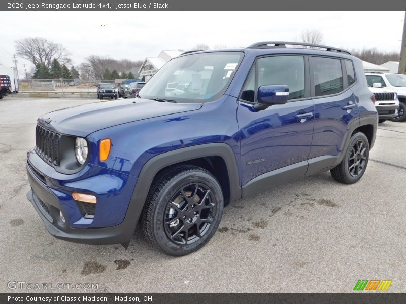 Jetset Blue / Black 2020 Jeep Renegade Latitude 4x4