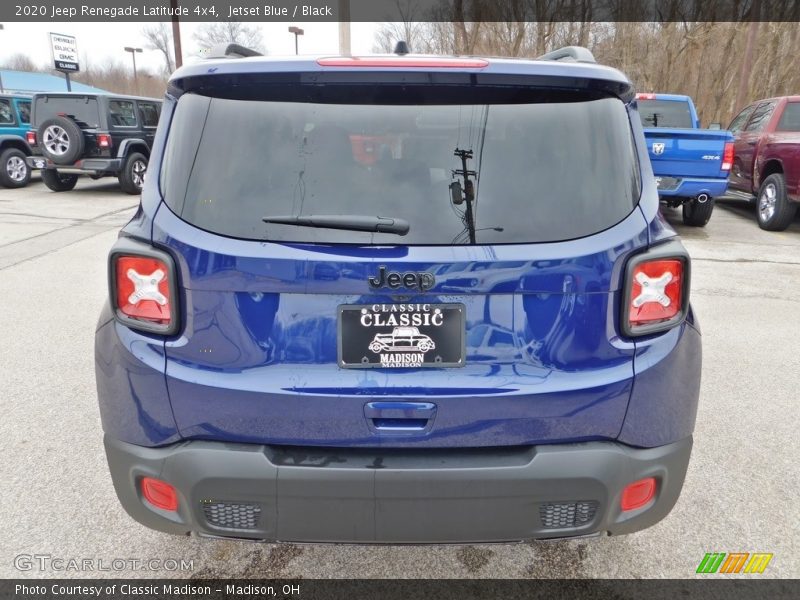 Jetset Blue / Black 2020 Jeep Renegade Latitude 4x4