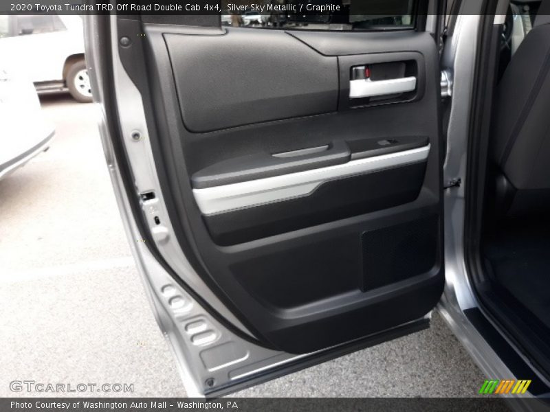 Silver Sky Metallic / Graphite 2020 Toyota Tundra TRD Off Road Double Cab 4x4
