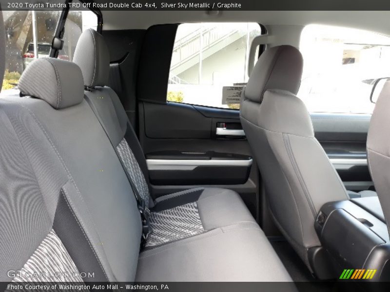 Silver Sky Metallic / Graphite 2020 Toyota Tundra TRD Off Road Double Cab 4x4