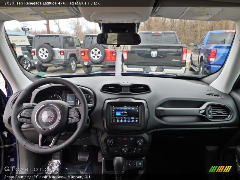 Jetset Blue / Black 2020 Jeep Renegade Latitude 4x4