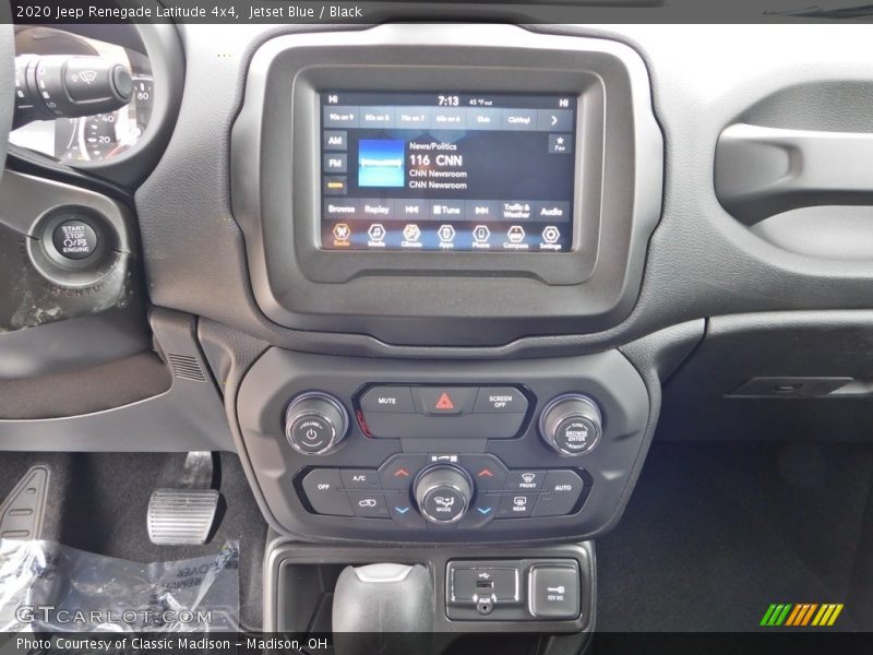 Jetset Blue / Black 2020 Jeep Renegade Latitude 4x4