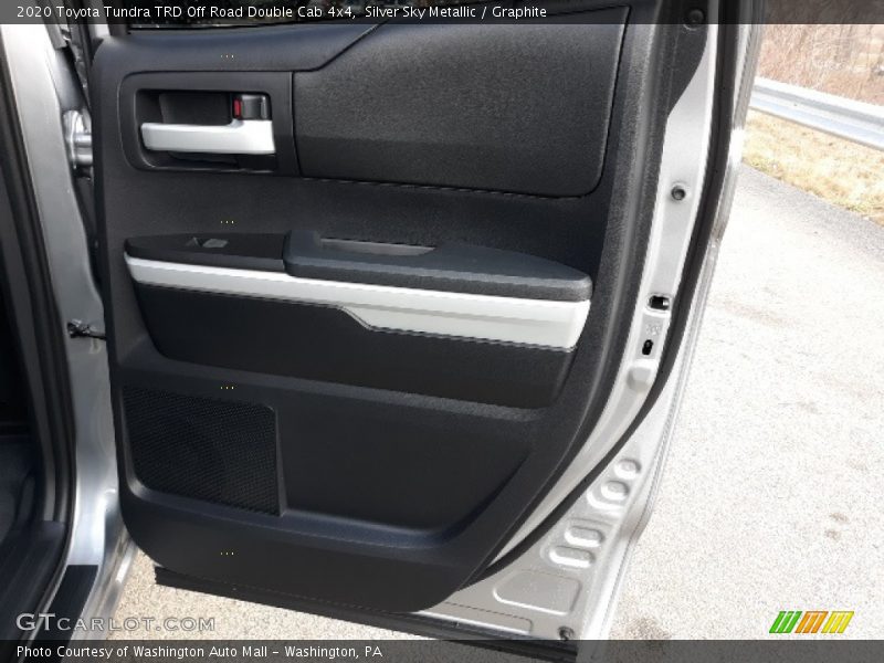 Silver Sky Metallic / Graphite 2020 Toyota Tundra TRD Off Road Double Cab 4x4