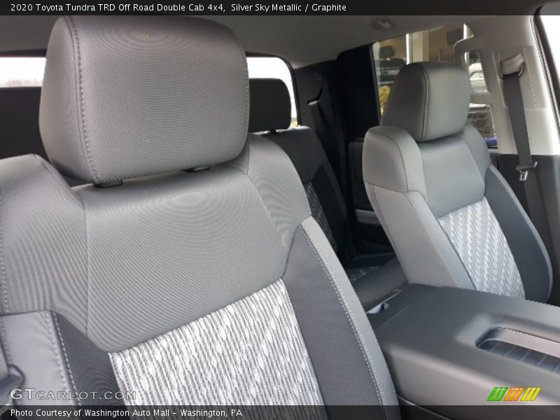 Silver Sky Metallic / Graphite 2020 Toyota Tundra TRD Off Road Double Cab 4x4
