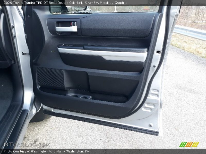 Silver Sky Metallic / Graphite 2020 Toyota Tundra TRD Off Road Double Cab 4x4