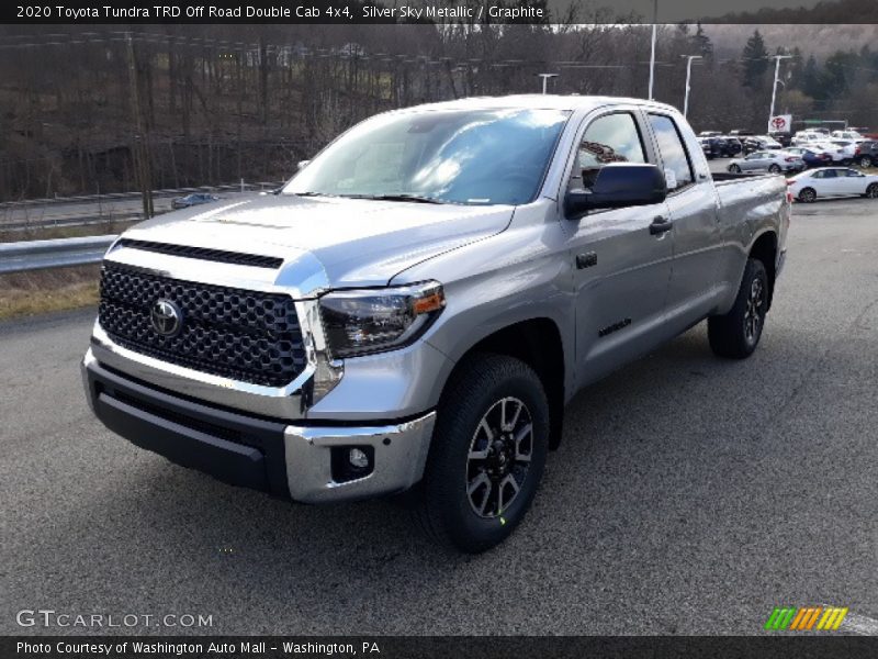 Silver Sky Metallic / Graphite 2020 Toyota Tundra TRD Off Road Double Cab 4x4