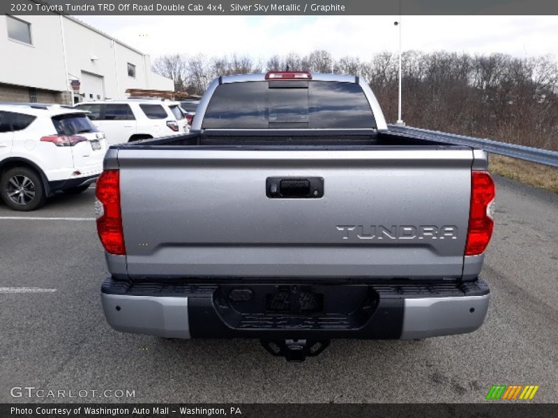 Silver Sky Metallic / Graphite 2020 Toyota Tundra TRD Off Road Double Cab 4x4