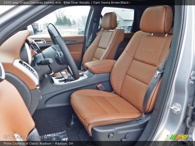  2020 Grand Cherokee Summit 4x4 Dark Sienna Brown/Black Interior