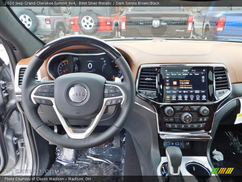 Dashboard of 2020 Grand Cherokee Summit 4x4