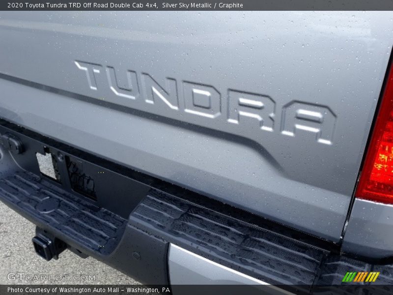 Silver Sky Metallic / Graphite 2020 Toyota Tundra TRD Off Road Double Cab 4x4