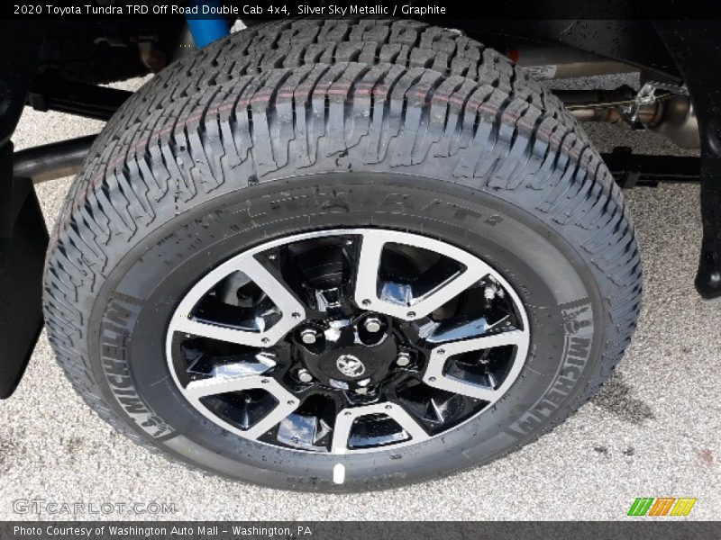Silver Sky Metallic / Graphite 2020 Toyota Tundra TRD Off Road Double Cab 4x4