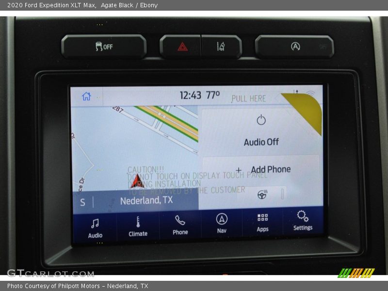 Agate Black / Ebony 2020 Ford Expedition XLT Max