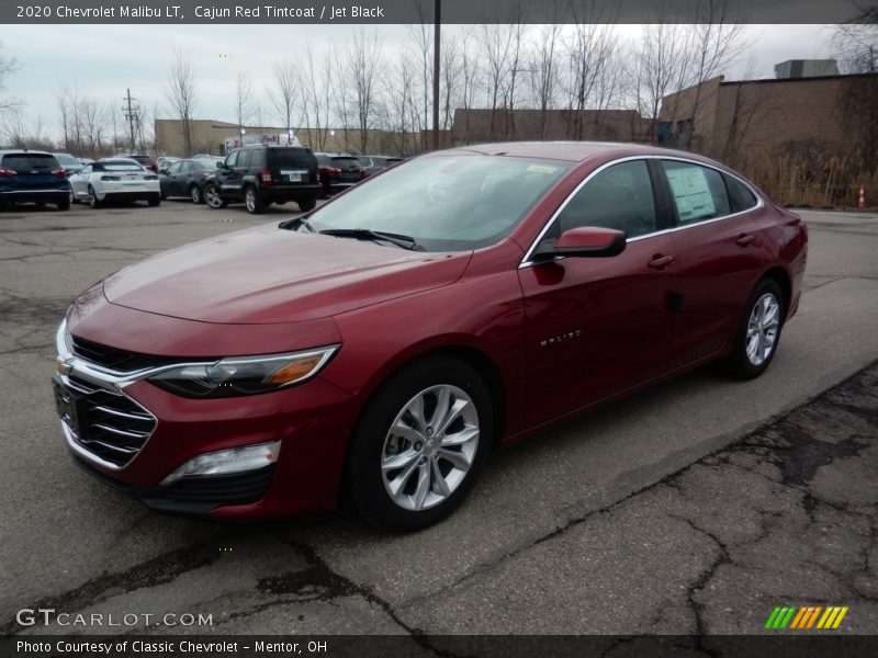 Cajun Red Tintcoat / Jet Black 2020 Chevrolet Malibu LT